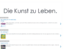 Tablet Screenshot of diekunstzuleben.com